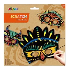 ערכת עיצוב 3 מסיכות בגירוד