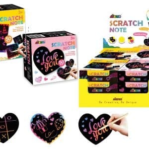 50 דפי ממו לגירוד