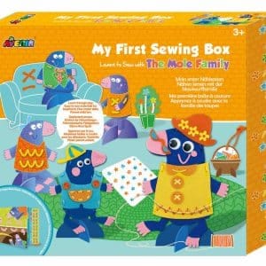 ערכת תפירה משולבת בנושא חפרפרות