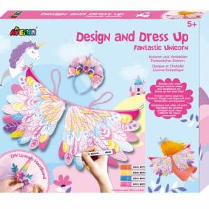 ערכת יצירה וצביעת תחפושת- חד קרן