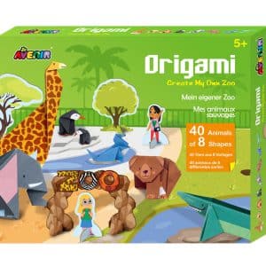 ערכת יצירת גן חיות בקיפולי נייר