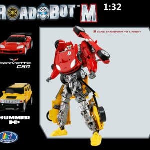 זוג מכוניות האמר וקורבט מתאחדים לרובוטריק