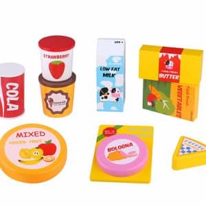 ערכת דמוי מזון מעץ