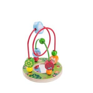 מבוך חרוזים מעץ