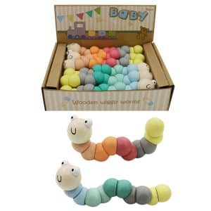 זחל עץ צבעי פסטל