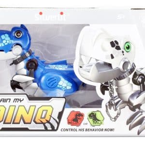 דינוזאור על שלט עם בינה מלאכותית