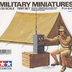 אוהל סיירים עם לוחם וציוד קשר 1/35