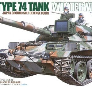 JAPAN GROUND SELF DEFENSE FORCE TYPE 74 TANK WINTER VERSION 1/35