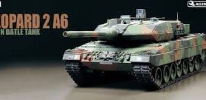 1/16 LEOPARD טנק על שלט