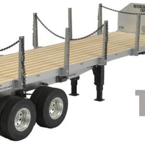 סמי טריילר שטוח למשאית נגרר 1/14