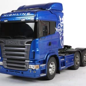 משאית שלט להרכבה - Scania R620(BLUE) 1/14