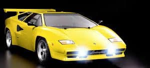 למבורגיני קונטאץ על שלט מורכבת 1/10