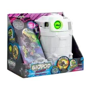 ביופוד סייברפנק ענק צועד ושואג