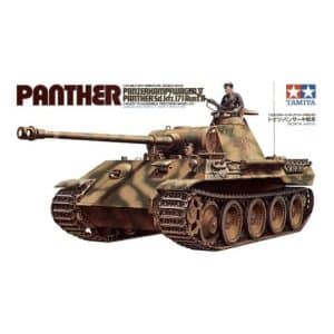 מודל להרכבה טאמיה – טנק גרמני Panther Ausf.A בקנה מידה 1:35 – 5835065