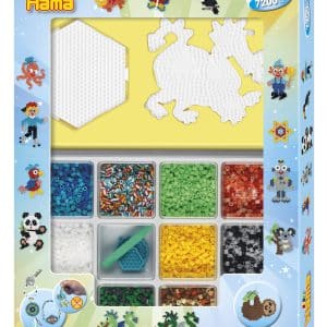 קופסא ענקית 7200 חרוזים+לוחות