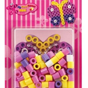 100 חרוזי המה גדולים+לוח שקוף בבליסטר