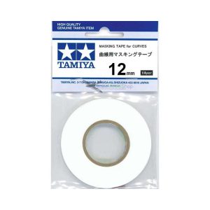 מסקינטייפ לקווים מעוקלים בעובי 12 מ"מ