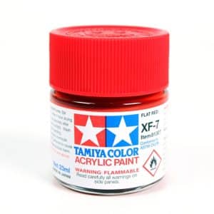 צבע אקרילי למודלים - אדום מט XF-7