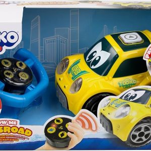 מכונית על שלט פעלולים עם מצב עקוב אחרי