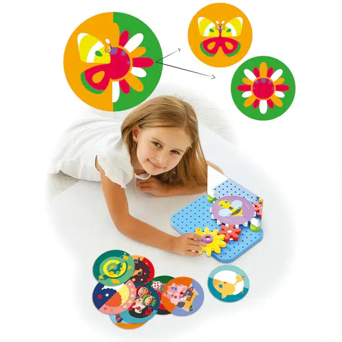 ערכת גלגלי שיניים עם מראה 012312 – תמונה 4