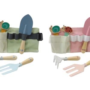 חגורת כלי גינה מעץ ומתכת 3523594