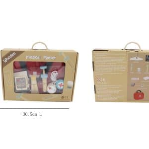 סט רופא מעץ ובד בקופסה 3523628