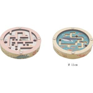 מבוך כדורים דו-צדדי מעץ 3523586