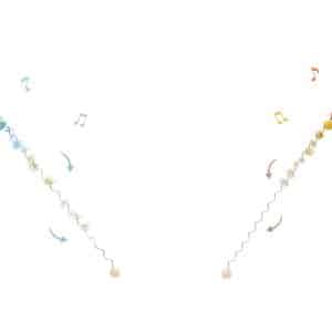 מקל צלילים ארוך ממתכת 3523611