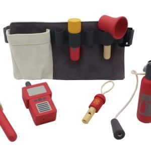 ערכת כבאי עץ ובד בקופסה 3523678