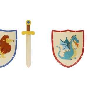 מגן וחרב מעץ 3523810