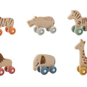 חיות עץ על גלגלי סיליקון 3523835