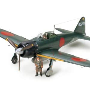 מטוס קרב יפני 1/32 Mitsubishi A6M5 Zero Model 52 – Tamiya 60318
