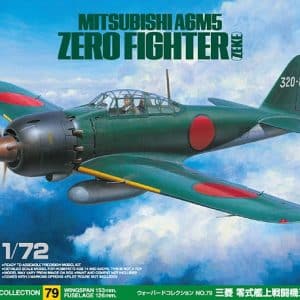 Mitsubishi A6M5 Zero Fighter (Zeke) – 1/72 Scale | Tamiya 60779
