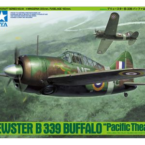 Tamiya – מטוס קרב Brewster B-339 Buffalo “Pacific Theater” – קנה מידה 1/48 61094