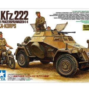 TAMIYA German Armored Car Sd.Kfz.222 North African Campaign 35286