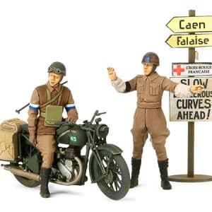 TAMIYA British BSA M20 Motorcycle w/Military Police Set 35316