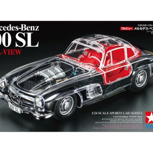 Tamiya – “Full-View” Mercedes-Benz 300 SL – קנה מידה 1/24 24366