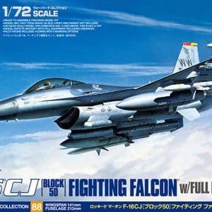 1/72 Lockheed Martin F-16CJ [Block 50] Fighting Falcon® w/Full Equipment – Tamiya 60788