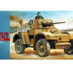 רכב סיור גרמני Hasegawa 31124 – Sd.Kfz.222 Leichter Panzerspähwagen (1/72)