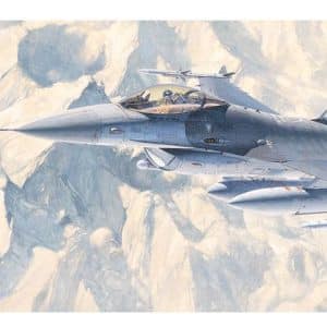 מטוס להרכבה 1\72 F16CJ BLOCK50 של הסגאווה 040448