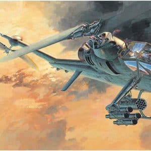 מסוק להרכבה - קוברה AH-1S 1\72 של הסגאווה 040535