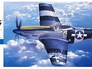 מטוס להרכבה מוסטנג P-51D 1\72 של הסגאווה 041455
