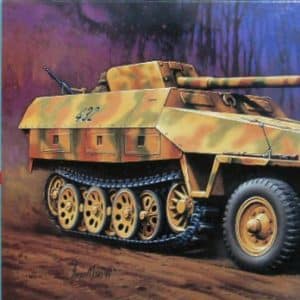 מודל להרכבה של נגמש PAKWAGEN 251\22 1\72 הסגאווה 0431145