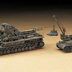 מרגמת המצור הגרמנית קארל גראט עם רכב תחמושת יעודי 1\72  של הסגאווה 0431033