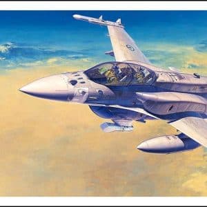 מטוס להרכבה F16F BLOCK60 1\48 של הסגאווה