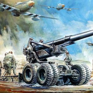 תותח ארטילרי להרכבה 1\72 של הסגאווה 0431102