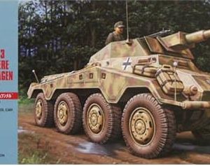 רכב סיור גרמני PANZERSPAHWAGEN 234\3 1\72 הסגאווה 0431154