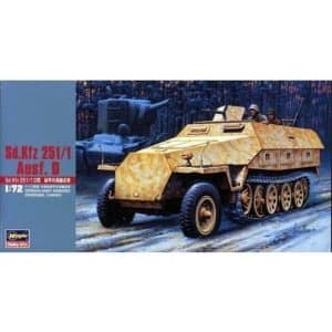 נגמש גרמני עם זחלים Sd.Kfz.251  1\72 של הסגאווה 0431144