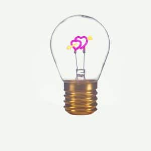 מנורת אווירה לבבות 530600