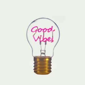 מנורת אווירה - GOOD VIBES  - 530700